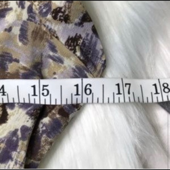 Oh Baby by Motherhood maternity blouse Small brown - Picture 2 of 5